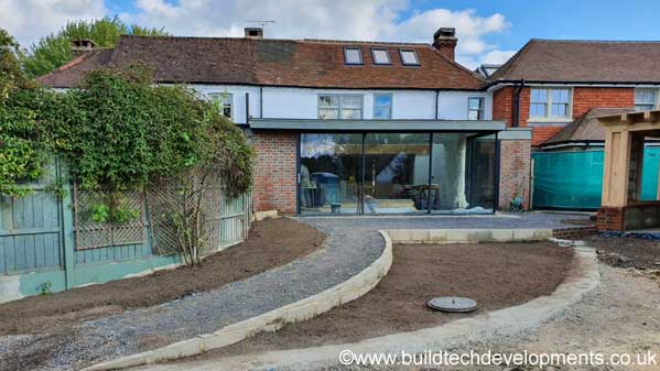 completion of house extension