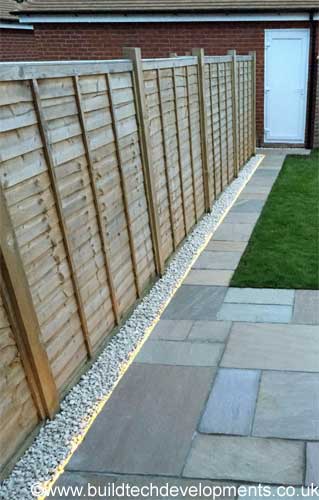 led lighting in the garden