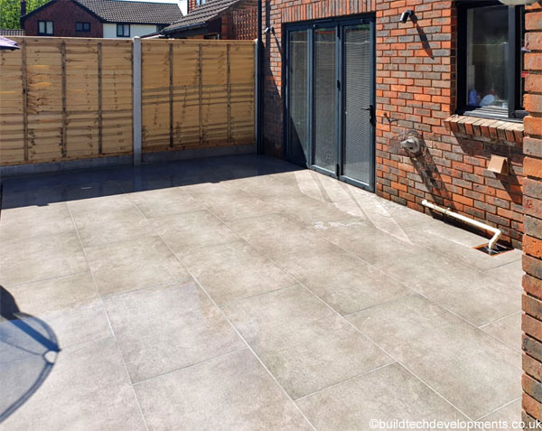 porcelain patio