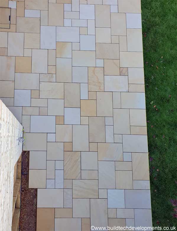 sawn sand pointing