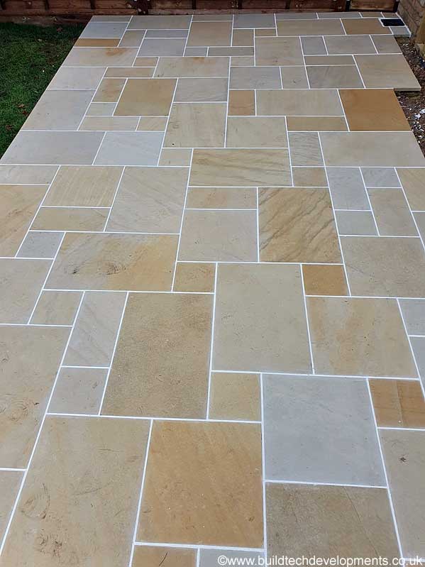patio sawn sand