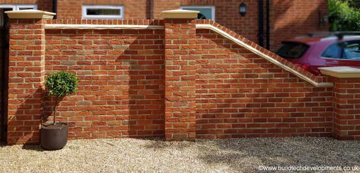 vintage brick wall